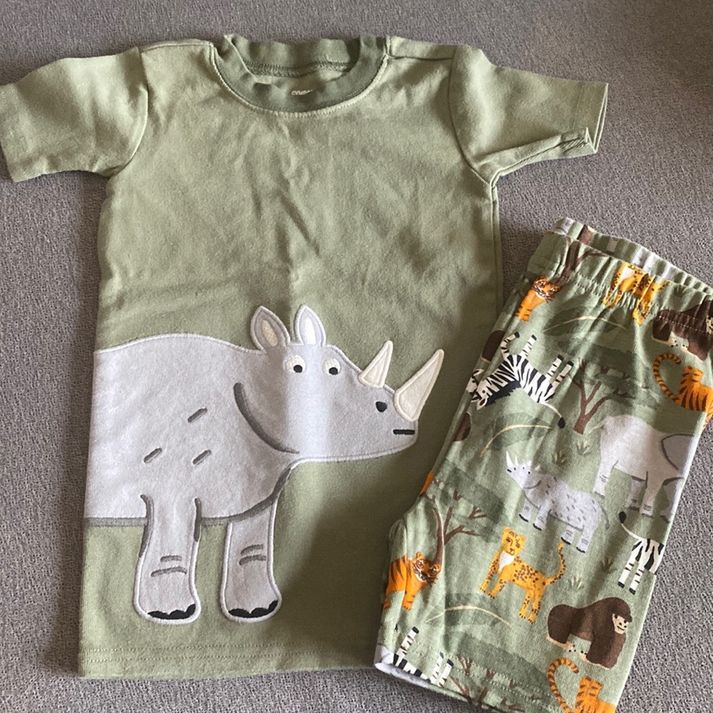 Safari boys tee/short set